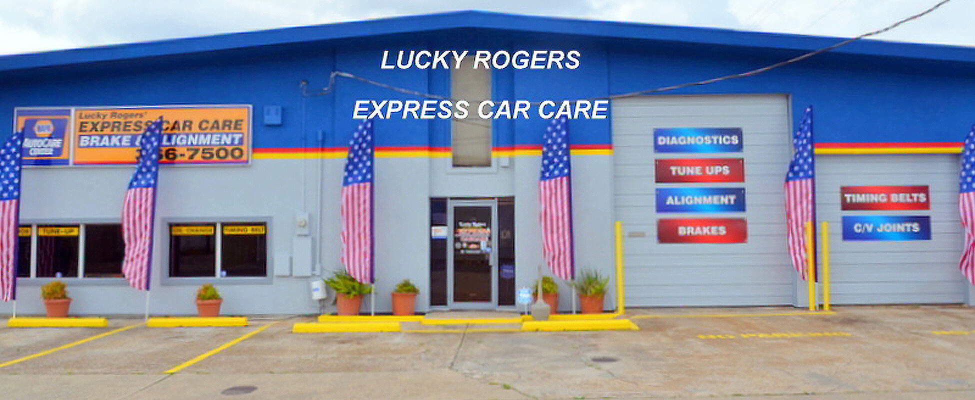 Welcome to Lucky Rogers Express Car Care